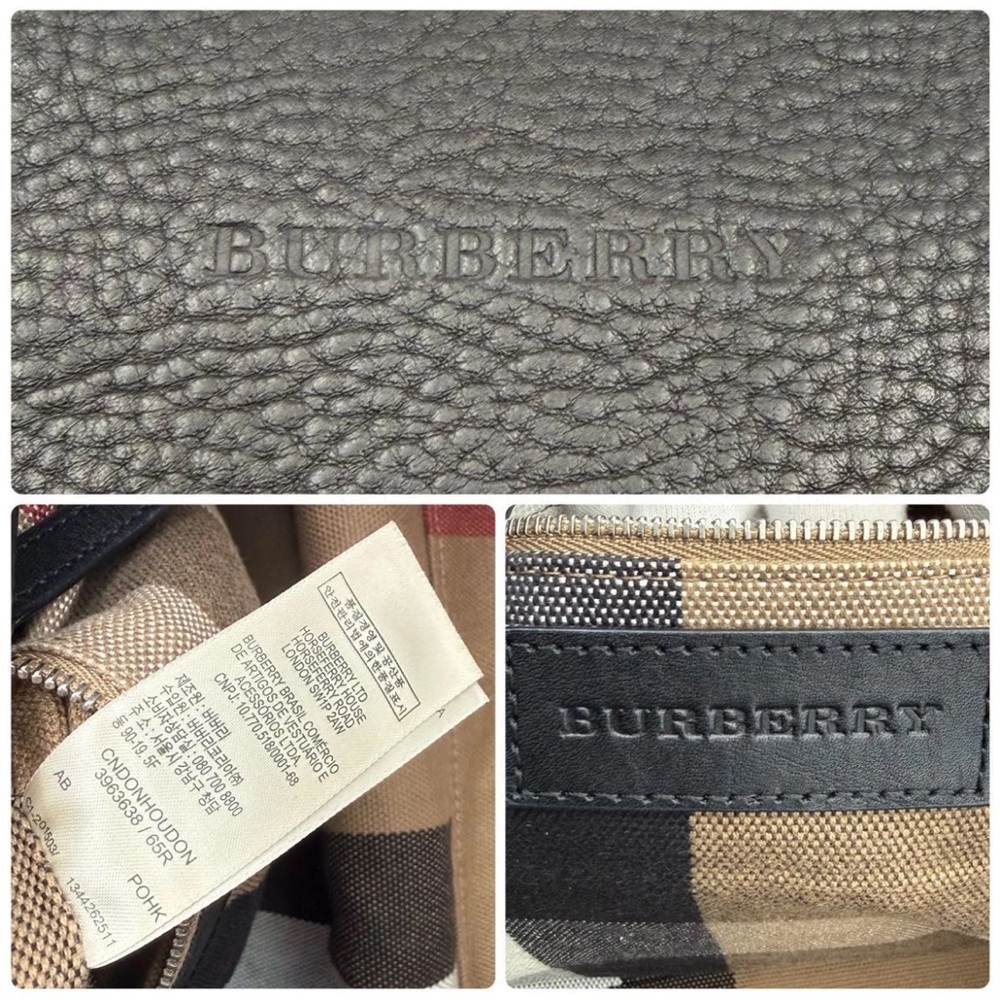 Burberry Black Leather Women's Bag - Picture 11 of 14